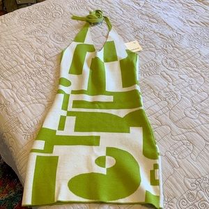 Peppermayo s-m dress Groove Knit Halter Dress. Never worn.